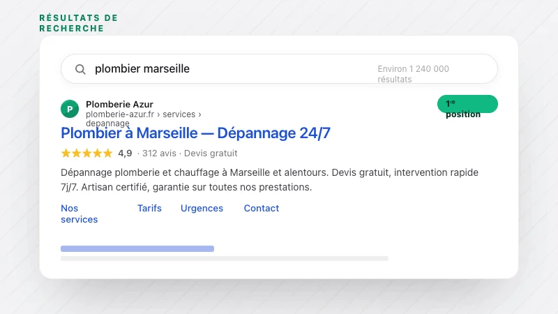 Content marketing — articles blog et études de cas